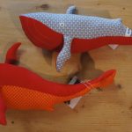 nguf Wale Stofftiere / stuffed animal whales